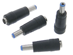Pack of 4 -5 .5/2.5mm Jack To 5.5/2.1mm Plug  Adapter