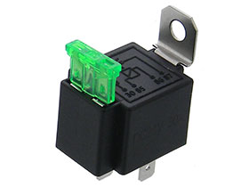 24VDC SPST-NO  Automotive Relay - with 30A Fuse