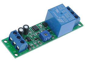 Time Delay Module, Adj. 2sec - 60sec. Delay on Break - 12V