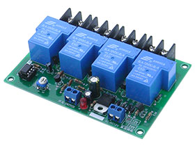12 VDC 4 Channel Adjustable Sequential Controller