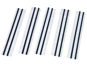 Pack of 5 - 10mm PCB Spacer / Connectors 1x40 Pin