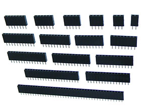 Pack of 16 - Header Socket Assortment - 2.54mm Pitch