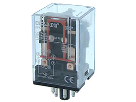 DPDT 10A  Relay - 8 Pin Round Base (Octal) - 12VDC