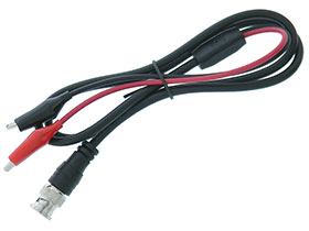 Test Cable - BNC Male To Red & Black Alligator Clips