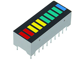 10 Segment -  4-color LED Bar Display
