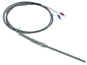 2 Meter  High Temperature Type-K Stainless Temperature Probe