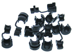 Pact of 10 - Strain Relief Bushings - 7.6mm Cable