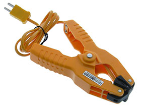 Type K Thermocouple Temperature Sensor - Clamp -40 to +200deg. C