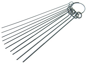 10 piece Set - Stainless Desoldering Hole Pins