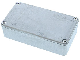 4-3/8in X 2-3/8 X 1-3/16in Die Cast Aluminum Box