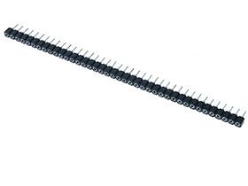 Round Pin, Machine Tool Header Socket. 1x40