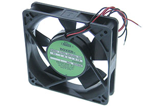 24VDC, 4-11/16in. Square X 1in. IMC Box Fan