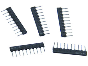 Pack of 5 - Resistor Module, 330 x 9 Common 1 End