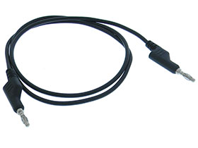 Black Stackable Banana Plugs Test Lead 39
