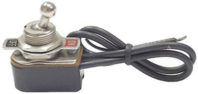 SPST On-Off Toggle Switch, 6A
