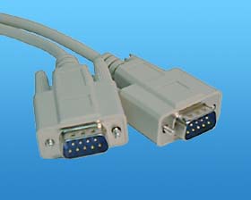 10ft. DB-9 Cable, Male to Male Connectors
